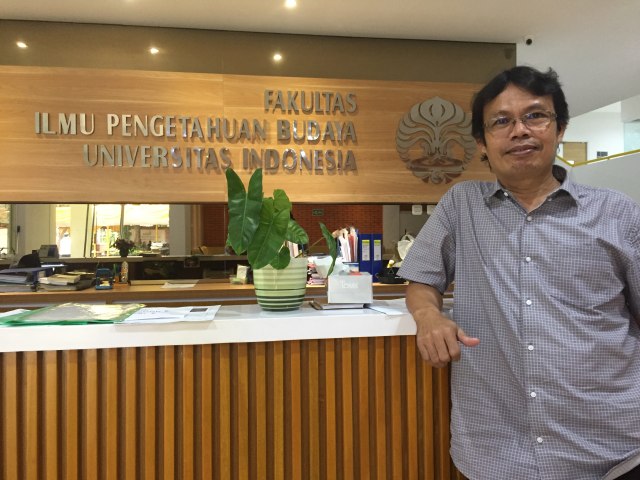 Kepala Program Pendidikan Bahasa dan Budaya Korea UI, Zaini (Foto: Nesia Qurrota A'yuni/kumparan)