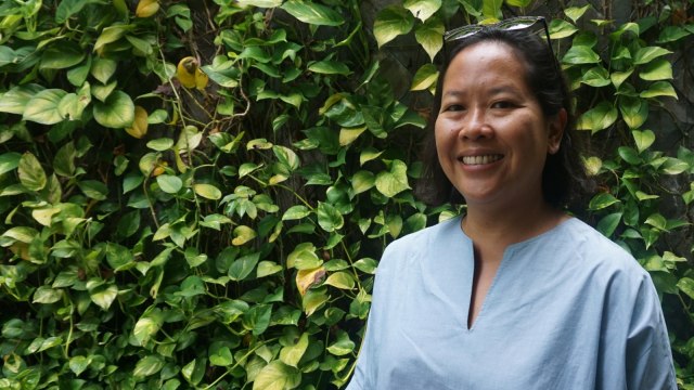 Trinity di kantor kumparan. (Foto: Fitra Andrianto/kumparan)