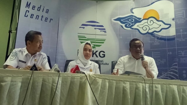 Penjelasan BMKG soal tsunami di Lampung dan Banten. (Foto: Adhim Mugni Mubaroq/kumparan)