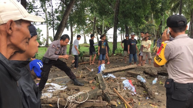 Kondisi Desa Cinangka Pasca Tsunami Anyer (Foto: istimewa)