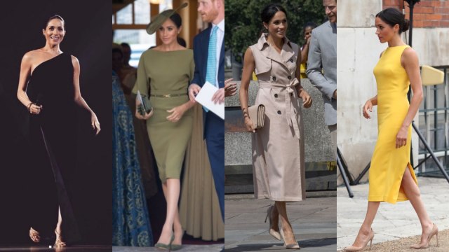 Penampilan Meghan Markle Sepanjang Tahun 2018. (Foto: @meghanmarkle_official/ Instagram, Dominic Lipinski/ AFP, Arthur Edwards/ AFP, )