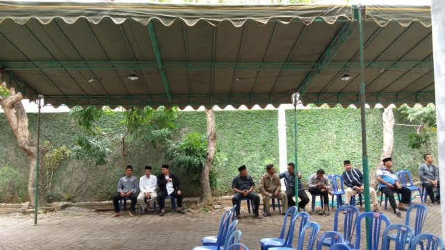 Suasana rumah duka istri Ifan 'Seventeen' di Ponorogo. (Foto: Pramita Kusumaningrum)