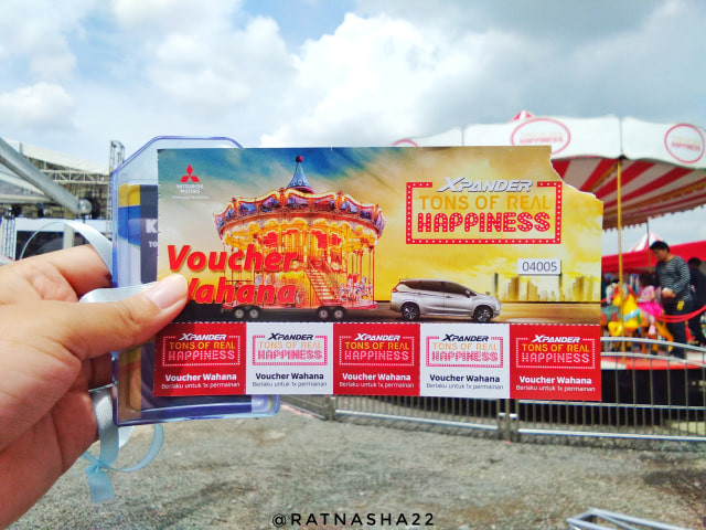 ‘Liburan Sedetik’  ke Taman Hiburan Mitsubishi XPANDER Tons of Real Happiness (1)