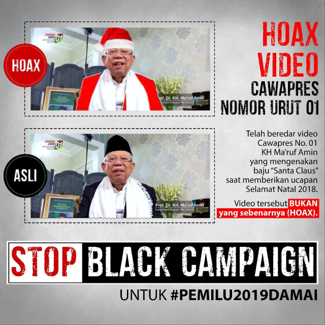 Putra Ma’ruf Amin Sayangkan Video Ucapan Natal Ayahnya yang Beredar Tidak Utuh