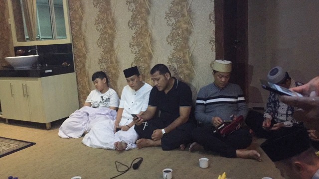 Said Bajuri di pengajian Herman Sikumbang (Foto: Giovani/kumparan)