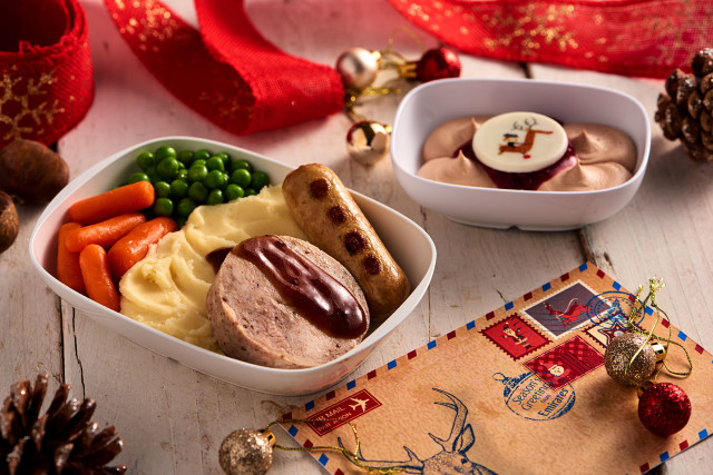 Menu khas Natal Emirates. (Foto: Emirates)