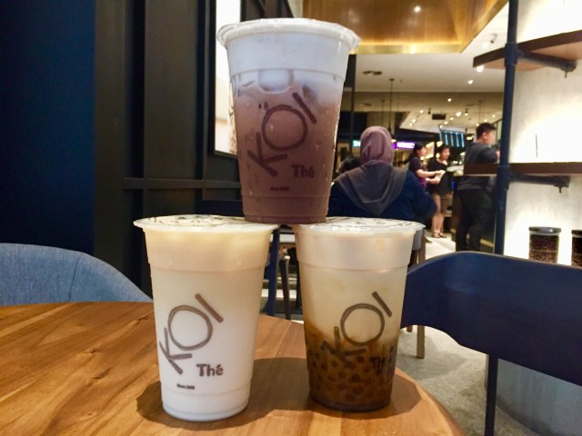 Varian Minuman KOI THE (Foto: Mela Nurhidayati/kumparan)