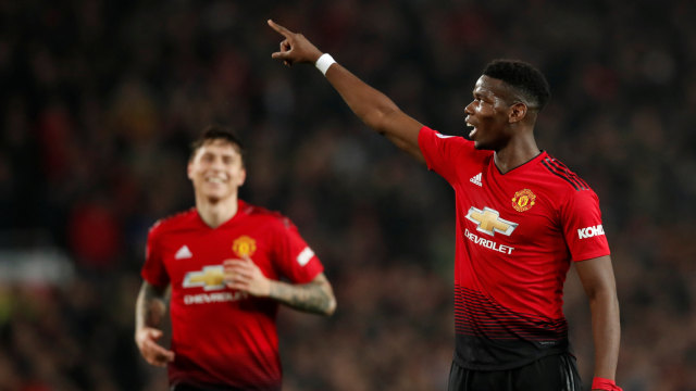 Pogba is back. Pogback. (Foto: Reuters/David Klein)