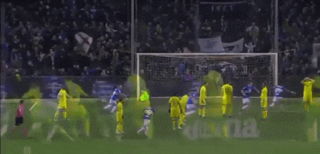 Gol Quagliarella ke gawang Chievo. (Foto: Serie A)