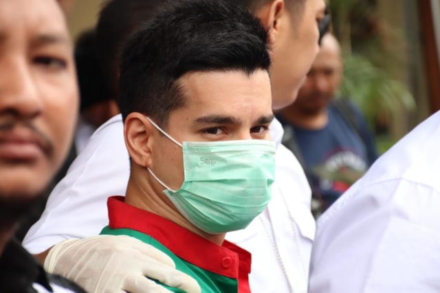 Steve Emmanuel mengaku menyesal pakai narkoba (Foto: Munady)