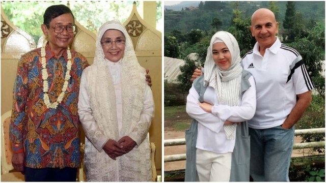 Tak Pandang Umur, Ini 5 Artis yang Menikah di Usia Senja