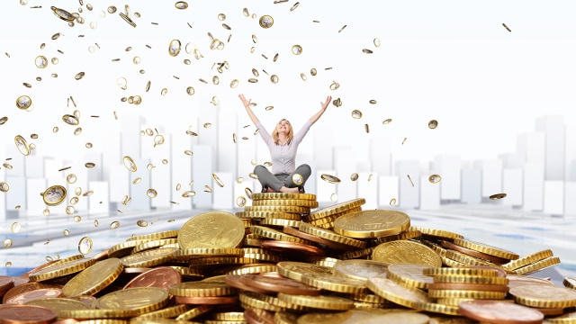 Ilustrasi wanita kaya. Foto: shutterstock