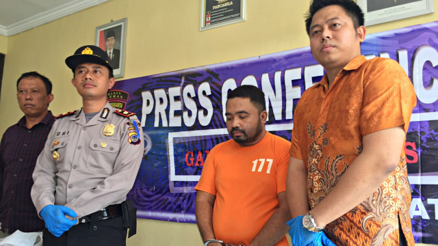 Pelaku yang pernah menganiaya model Anggita Sari kembali ditangkap. (Foto: Arfiansyah Panji Purnandaru/kumparan)