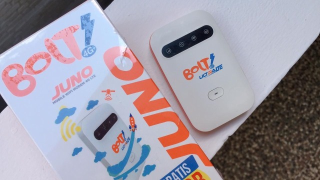 Layanan internet 4G LTE Bolt. (Foto: Surawira Lintang Ningtyas/kumparan)