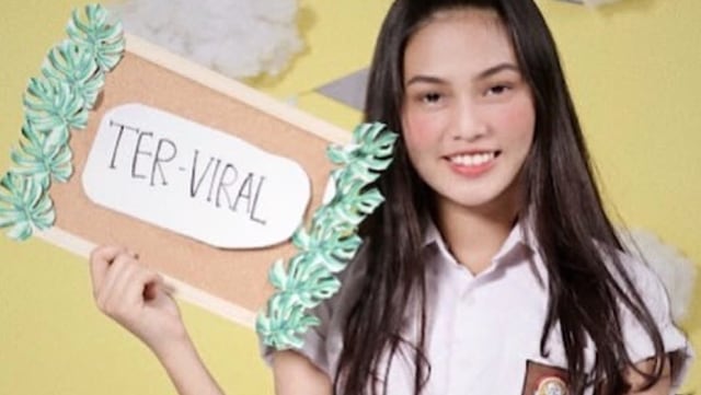 Dara Arafah saat SMA. (Foto: Instagram/@daraarafah)