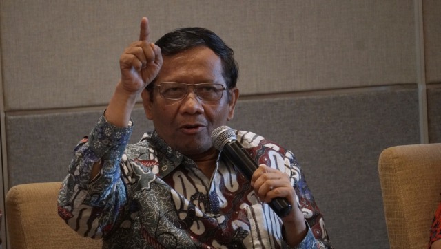 Ketua Umum Gerakan Suluh Kebangsaan Mahfud MD. Foto: Fanny Kusumawardhani/kumparan