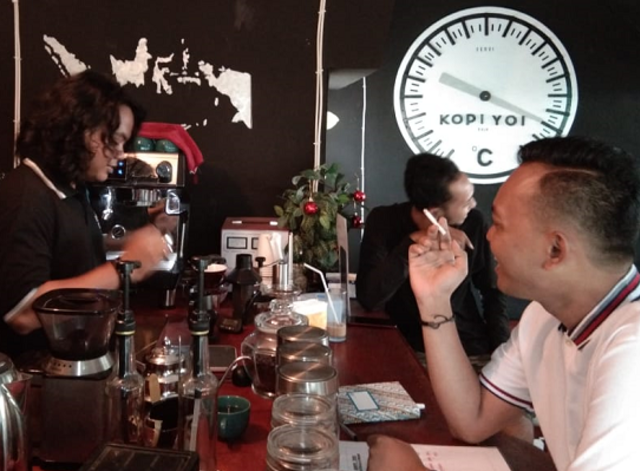 Kedai Kopi Yoi, Ngopi Enak di Serui Papua