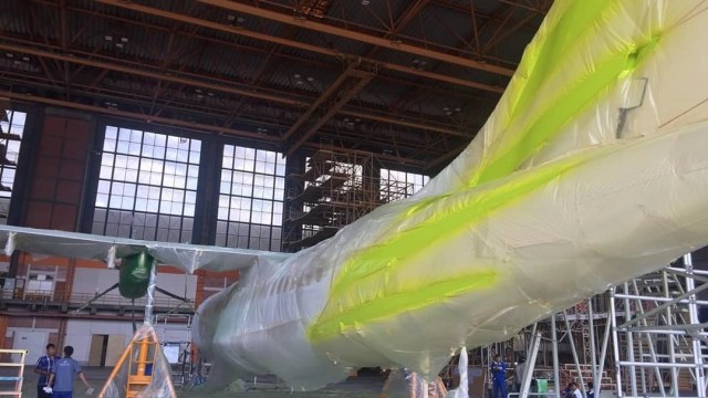 Pesawat ATR Citilink. (Foto: Instagram/@avia.pedia)