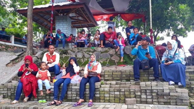 Suasana di lokasi wisata Goa Kreo, Gunungpati, Semarang, Jateng. (Foto: Afiati Tsalitsati/kumparan)