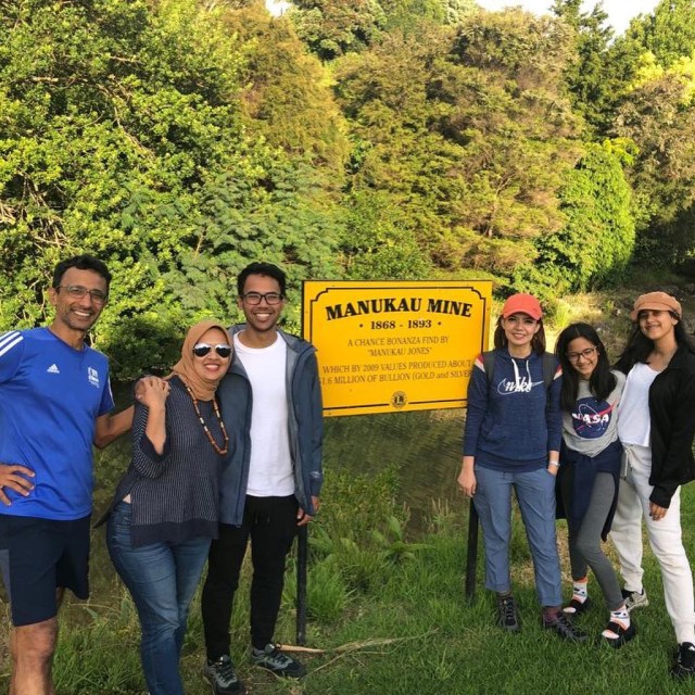 Keluarga Najwa Shihab Traveling ke Selandia Baru (Foto: Instagram (@najwashihab))