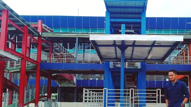 Suasana di Terminal Pondok Cabe. (Foto: Instagram/@nandamibrahim )