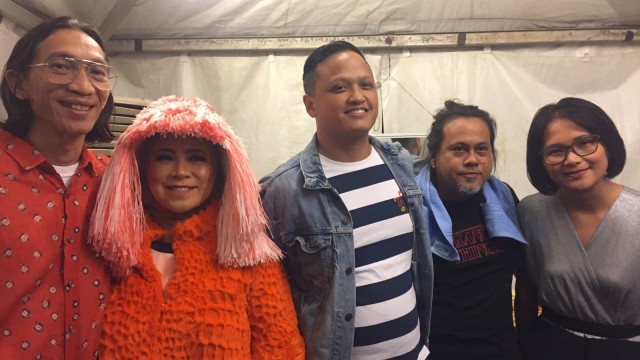 Melly Goeslaw (kedua kiri). (Foto: Sarah Yulianti Purnama /kumparan)