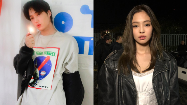 Kai EXO dan Jennie Blackpink (Foto: Instagram @zkdlin dan @jennierubyjane)