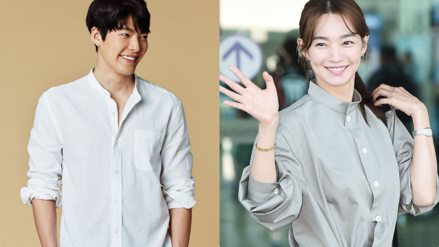 Kim Woo Bin dan Shin Min Ah (Foto: Inatgaram @giordanokr, @illusomina)