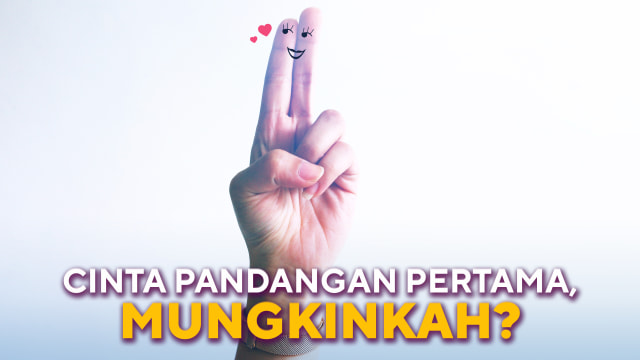Ilustrasi cinta pada pandangan pertama. (Foto: Aditia Noviansyah/kumparan)