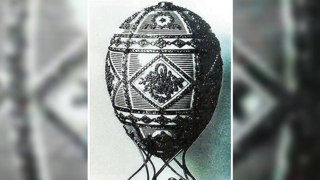 Hiasan telur dari Rusia. (Foto: Public Domain)
