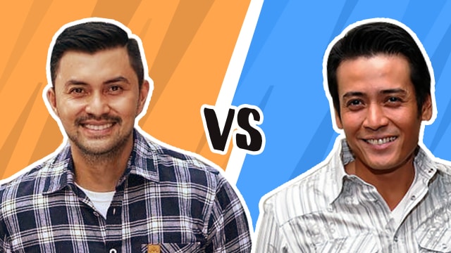 Anjasmara vs Teuku Ryan. (Foto: Infografik: Putri Sarah Arifira.)