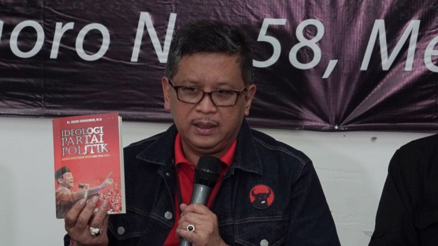Sekjen PDIP Hasto Kristiyanto. (Foto: Iqbal Firdaus/kumparan)