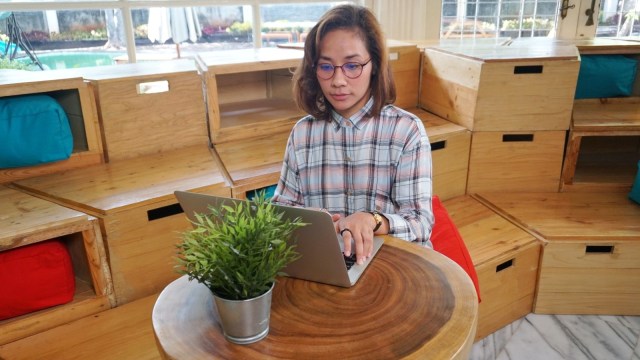 Nuky Irhamna, pengguna kencan online. (Foto: Irfan Adi Saputra/kumparan)