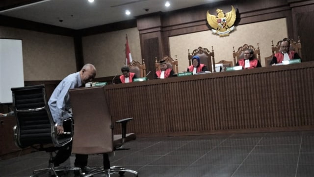 Suasana sidang vonis PT. NKE. (Foto: Jamal Ramadhan/kumparan)