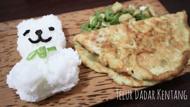 Telur Dadar Kentang