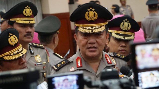 Kepala Divisi Humas Polri Irjen Pol M Iqbal di Rupatama Mabes Polri. Foto: Irfan Adi Saputra/kumparan