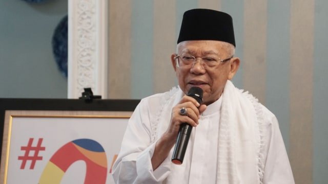 Ma'ruf Amin. Foto: Iqbal Firdaus/kumparan