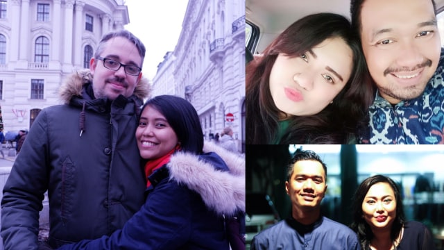 Kisah sukses tiga perempuan yang bertemu jodoh melalui kencan online. (Foto: dok. ist)