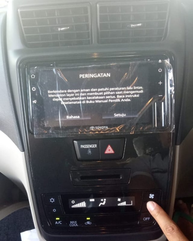 Bocoran dashboard Toyota Avanza terbaru (Foto: dok. Instagram/Istimewa)