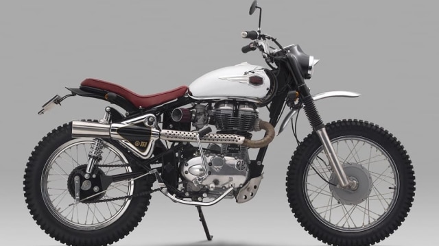 Ilustrasi motor bergaya Scrambler (Foto: dok. Autoportal)