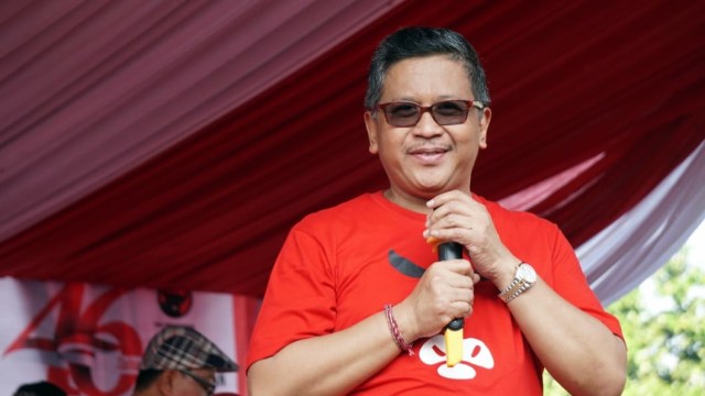 Sekjen PDIP, Hasto Kristiyanto. (Foto: Nugroho Sejati/kumparan)