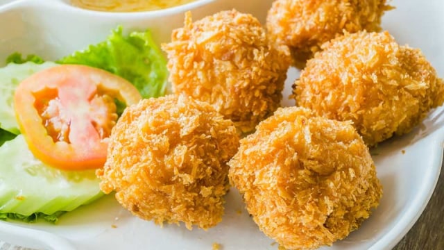 Bola-bola Kentang Udang: MPASI Anti GTM (12 M+)