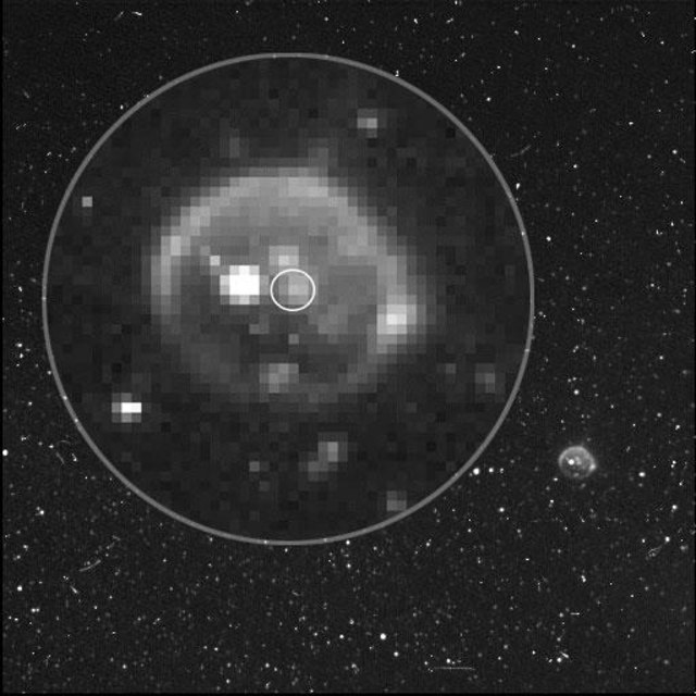 Sesaat setelah terjadinya gerhana Io oleh Jupiter (Foto: NASA/JPL-Caltech/SwRI)