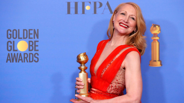 Patricia Clarkson di Golden Globes 2019 (Foto: REUTERS/Mario Anzuoni)