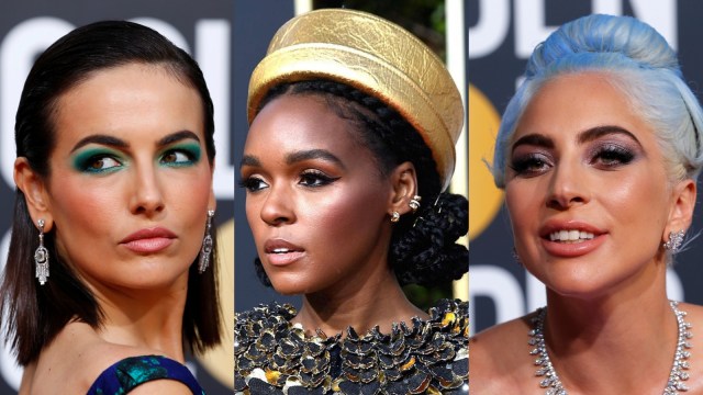 Riasan glamor para selebriti di acara Golden Globes ke-76. (Foto: dok. REUTERS)