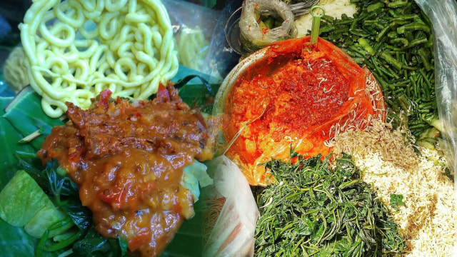 Rujak teplak. (Foto: Instagram/@tamitawibisono dan @kulinertegal)