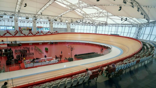 Suasana di Velodrome Rawamangun, Jakarta. (Foto: Nugroho Sejati/kumparan)