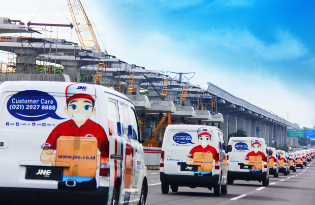com-Armada Pengiriman JNE (Foto: JNE)