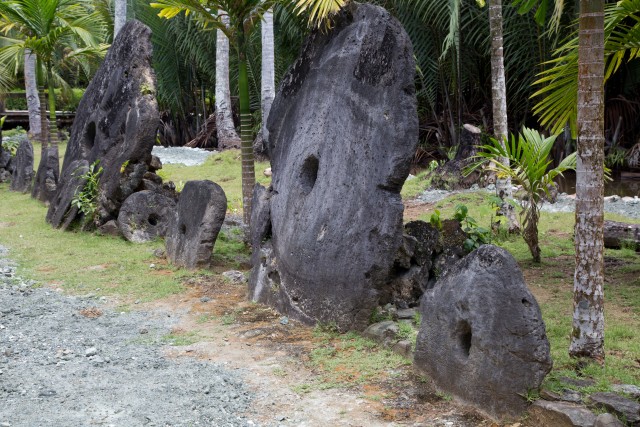 Hamparan Batu Rai di Pulau Yap (Foto: Flickr / Raphael Bick)