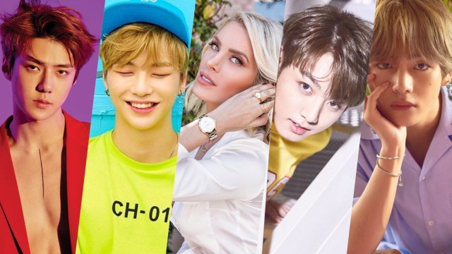 Katerina Kainourgiou dianggap beri komentar rasis pada idola K-Pop. (Foto: Berbagai sumber)